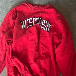 Steve & Barry's Red Crewneck Jacket